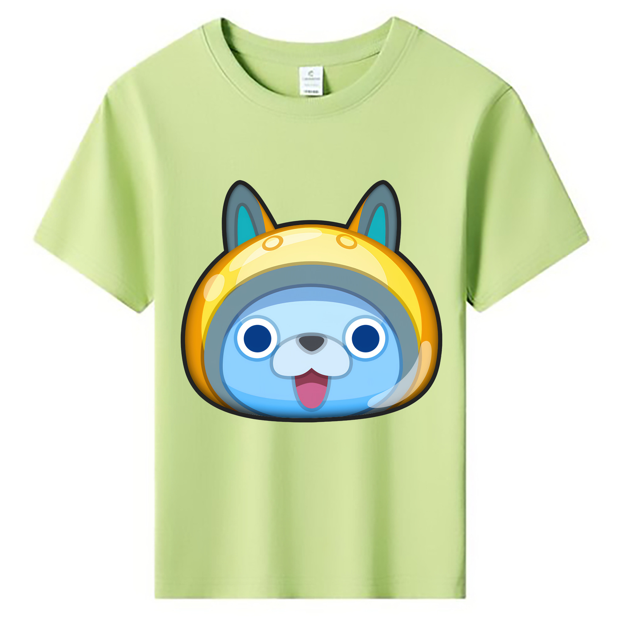 （画像用） 妖怪ウォッチ Yo-kai Watch 綿100％キッズTシャツ（フロントプリント）